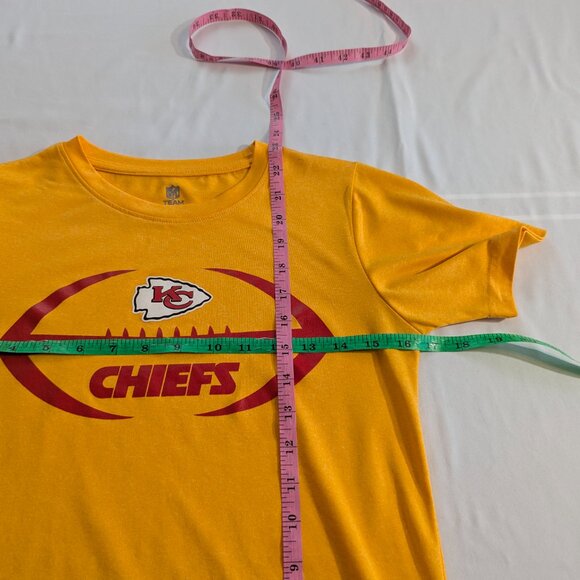 Kansas City Chiefs Yellow Shirt Size Small and Baseball Cap Dark Red/Wine Color - Picture 10 of 11